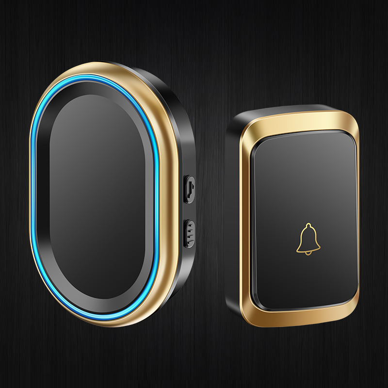 门铃无线家用超远距离智能电子遥控铃铛老人呼叫器办公室叮咚门钟