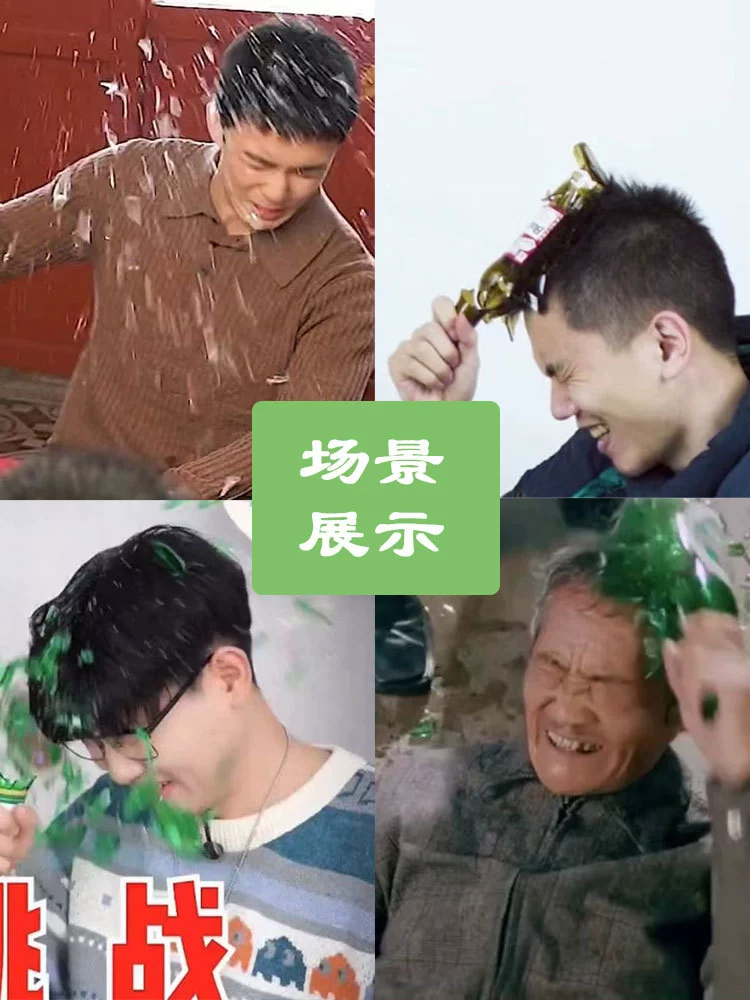 Пивной реквизит держит реквизит винные бутылки разбивая головы из сахарного затирания фильм пивные бутылки изготовление поддельных бутылок