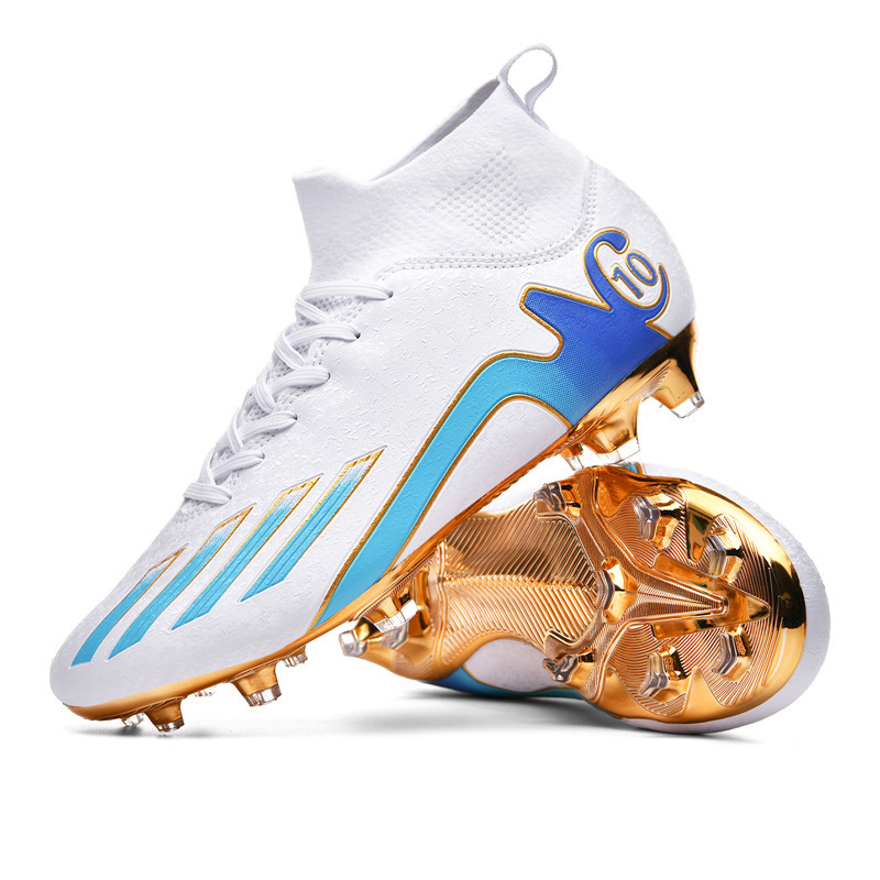 Neue hohe Hallenfußballschuhe mit langen Spikes für Wettkampf und Training, Outdoor-Sportschuhe, Cross-Border_voghion.com