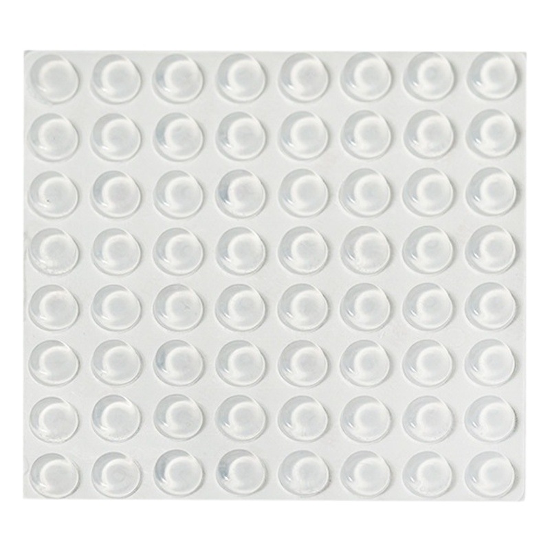 Anticolisión partículas pegatinas muebles antideslizante Mute buffer almohadilla de silicona transparente armario puerta corredera anticolisión partículas de goma