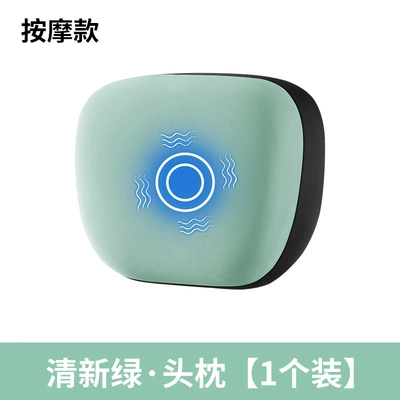 Massage Lumbar Support Cushion: Waist support - fresh-green-high-quality-electric-massage-model-single-headrest