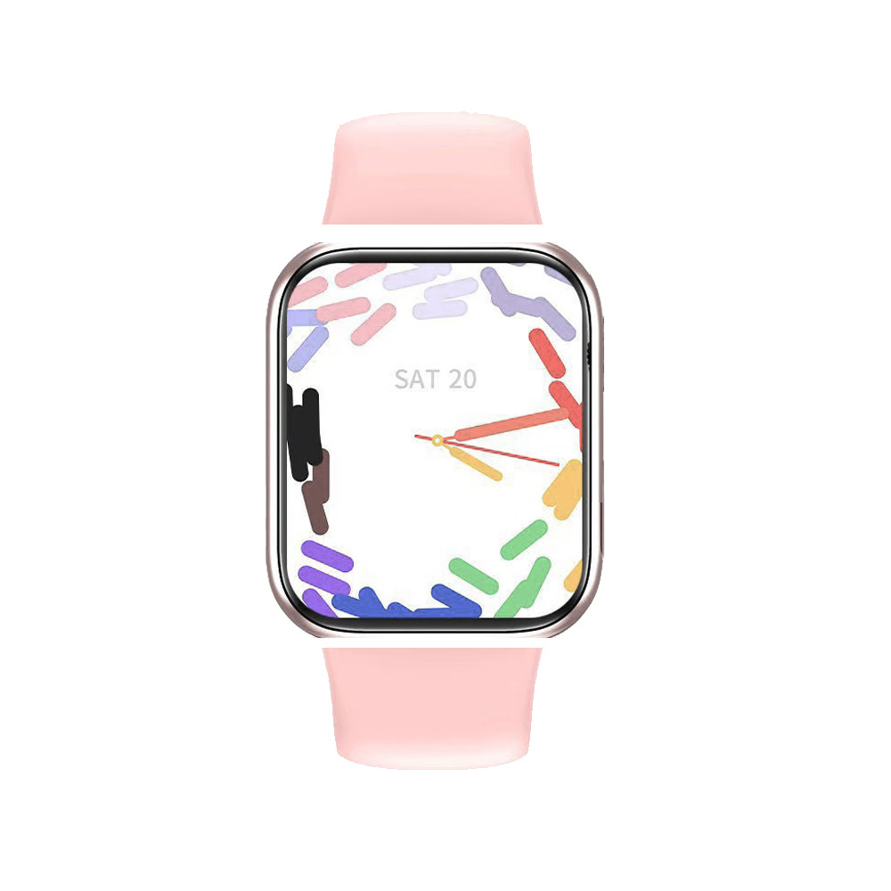 [foreign language version watch x gold powder] curved screen 45mm