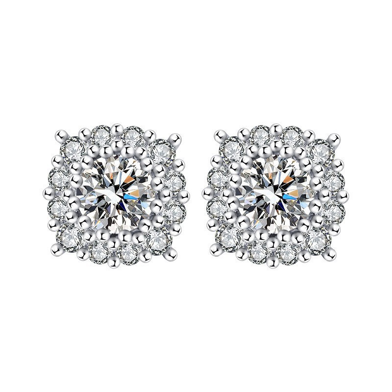 方形耳钉【6mm】