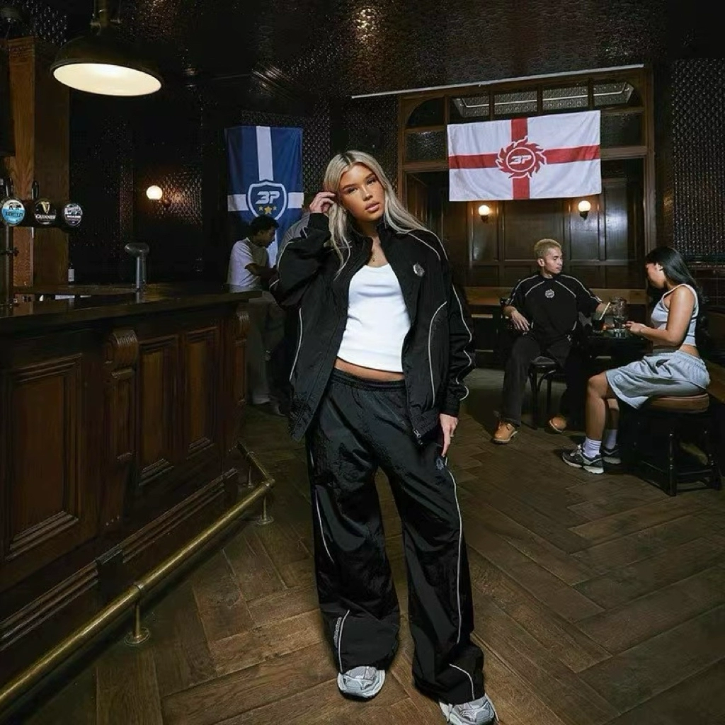 Broken Planet high street thin woven suit breathable 3M reflective European and American hip-hop rap casual