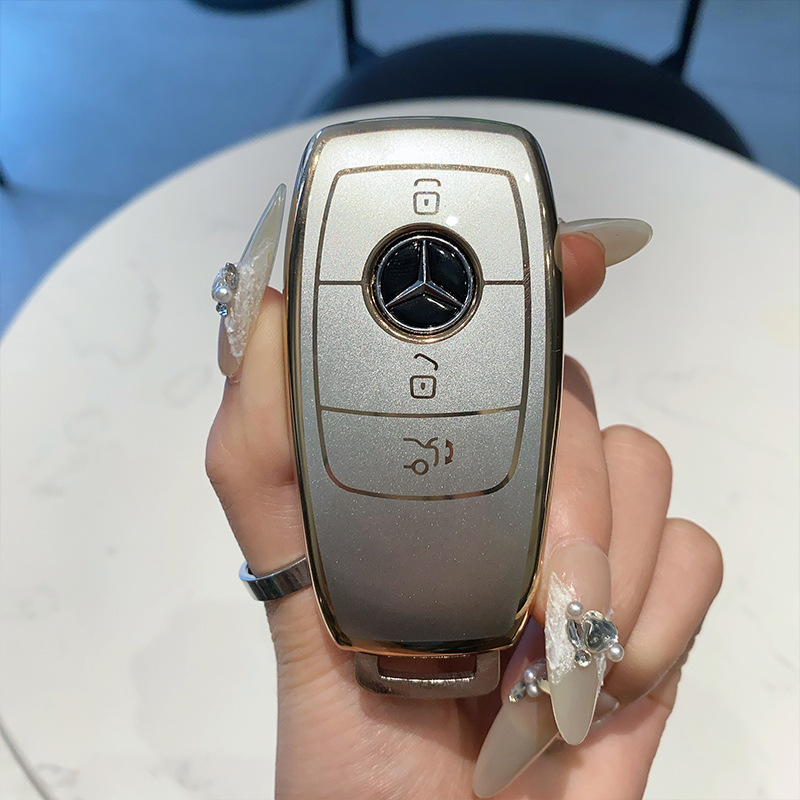 メルセデスベンツ e300l キーカバー c260l 車 c200l シェル a200l バックル GLc バッグ GLa200e クラス GLe350 に適しています。|undefined