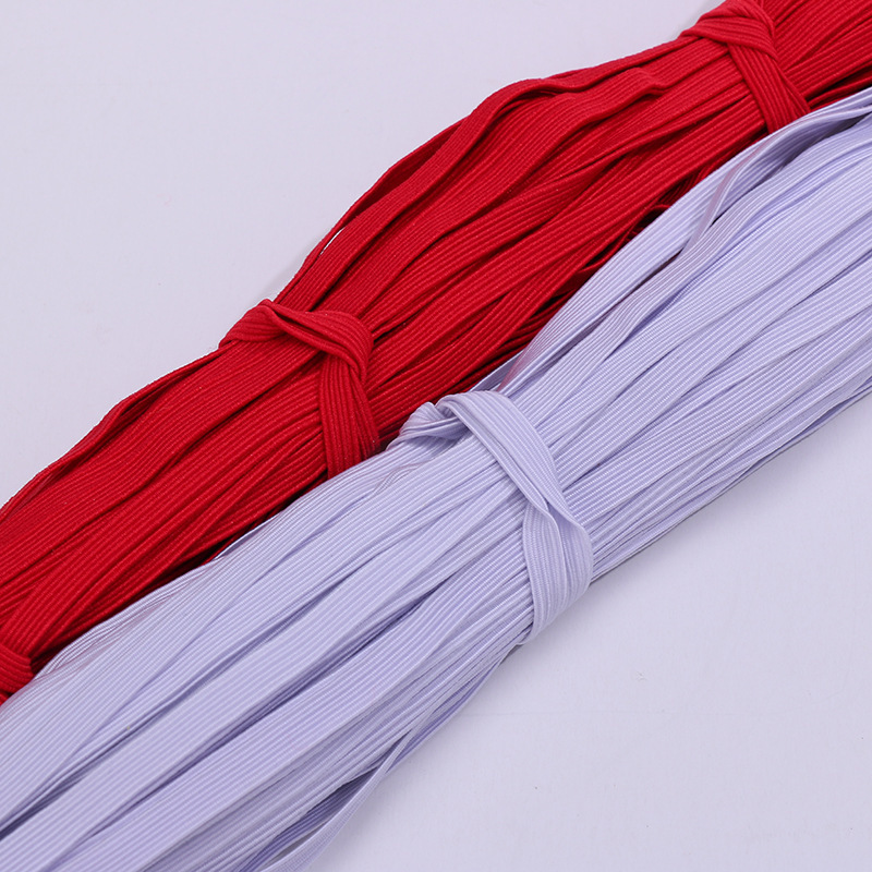彩色双层带 走马带 跑马松紧带 扁笔记本松紧带扣绳