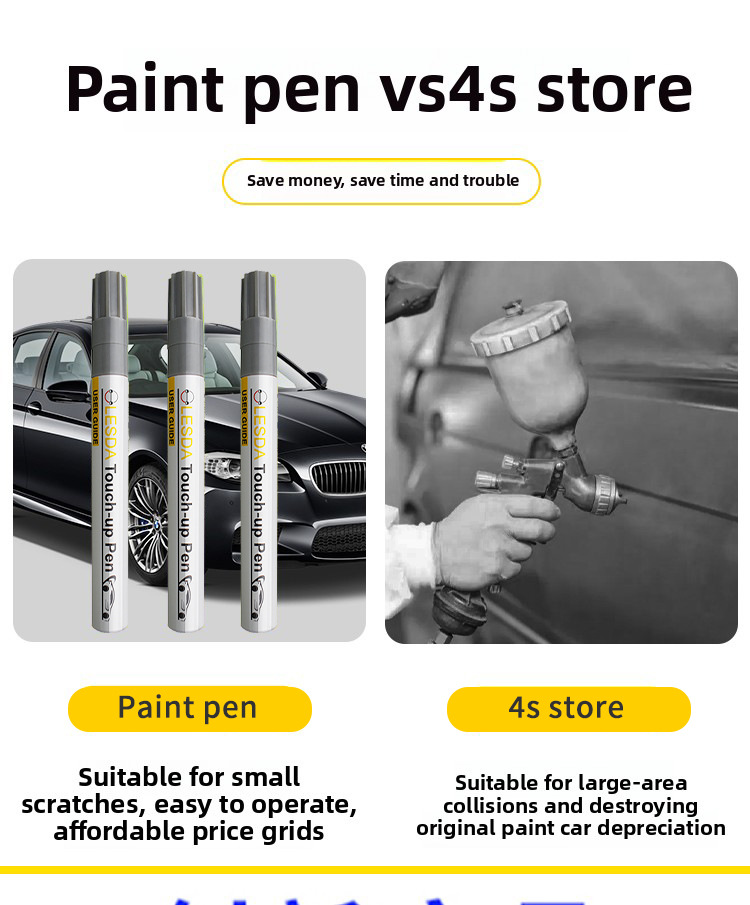 1. General Automotive Touch-Up Pen for Car Paint Scratch Repair, Customized Color Touch-Up Pen, Wholesale for Cross-Border Supply
