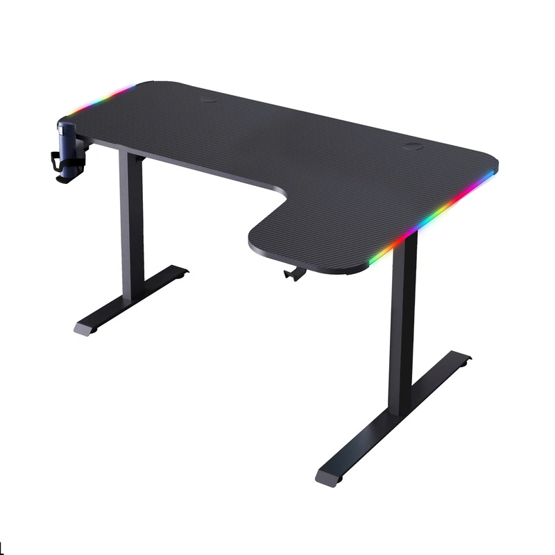 Office Desk L-Shaped Gaming Corner Table Bedroom Home Workbench Rng Light Corner Computer Desk Available for Export Office Desk L-Shaped Gaming Corner Table Bedroom Home Workbench Rng Light Corner Computer Desk Available for Export