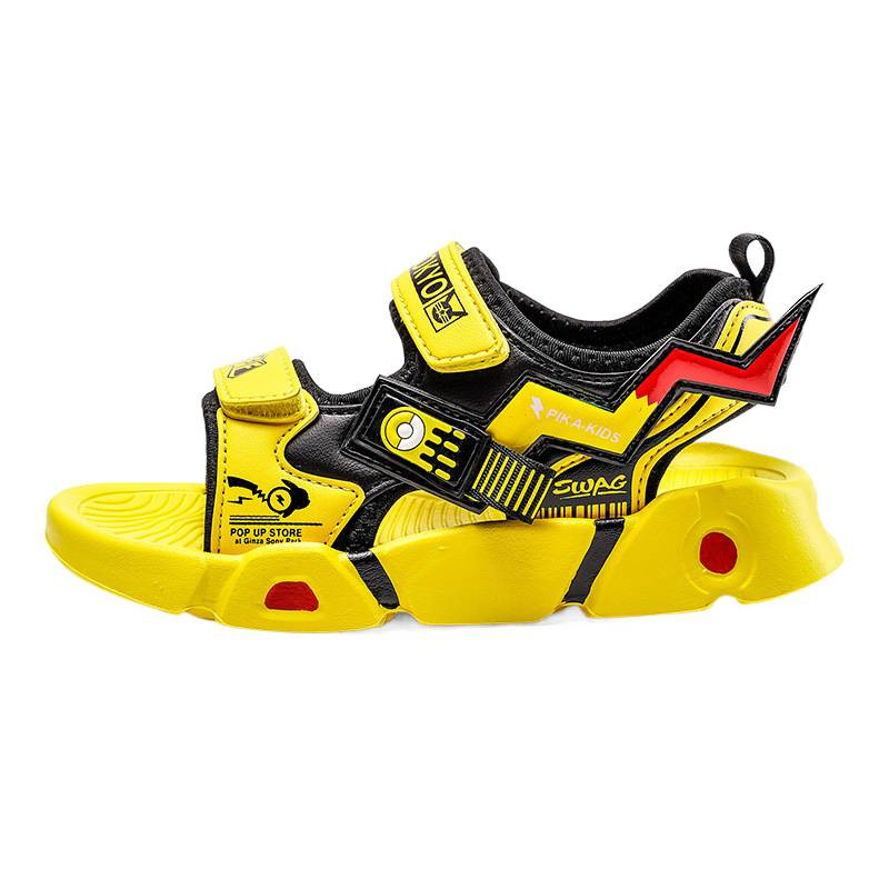 Zapatos infantiles para hombres verano nuevo tipo de dibujos animados pick-up ultra suave antideslizante para niños zapatos deportivos de playa
