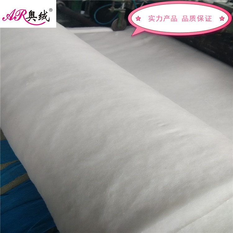 竹纤维夹层棉 竹纤维手塞棉 床品填充物厂家