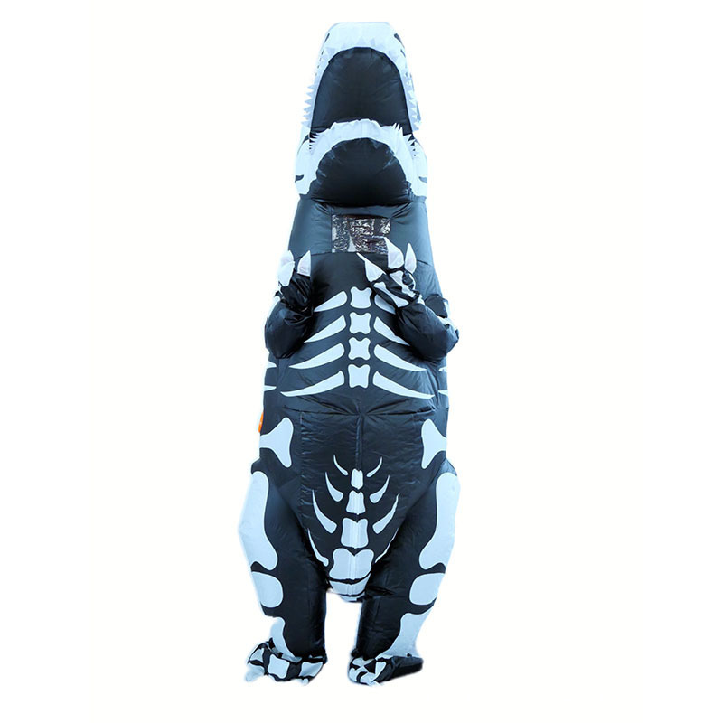 Dinosaurio transfronterizo trajes inflables elegidos divertidos fiesta personalidad trajes inflables costillas T. rex