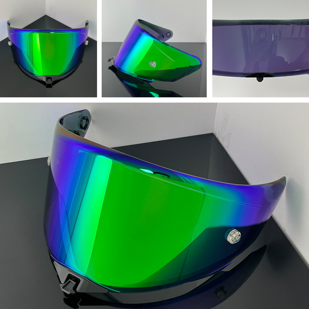 Tt-Revo Helmet Lens Full-Face Helmet Sun Protection Mirror-Coated Day and Night Universal Ttr Mirror Motorcycle Helmet Accessories
