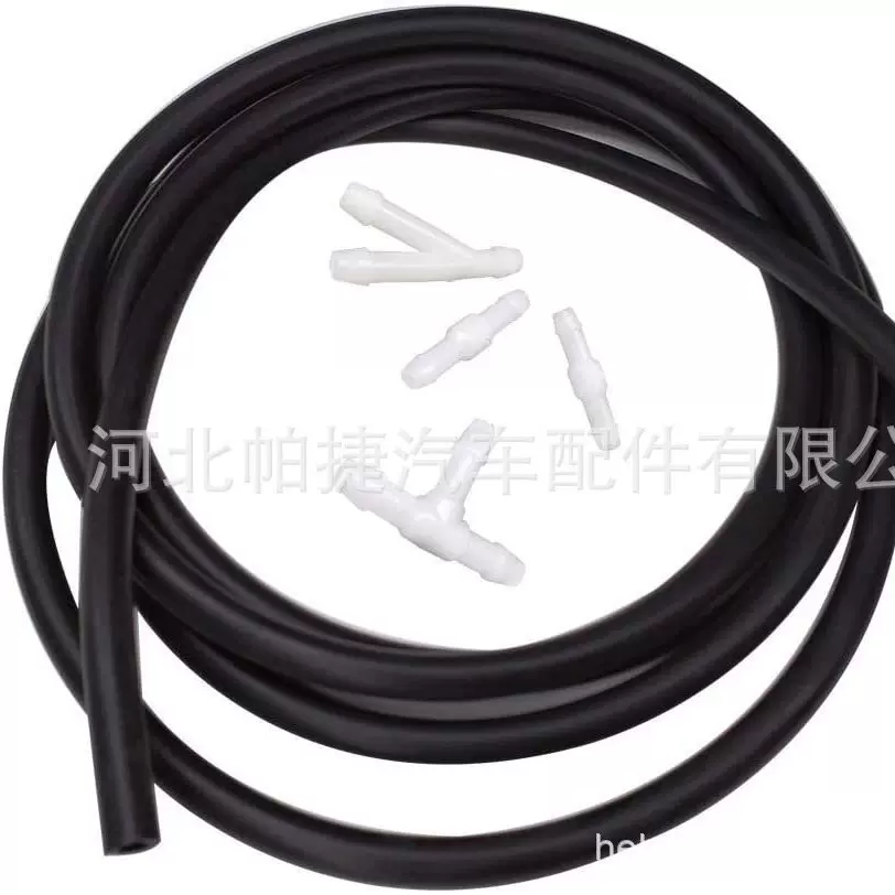适用于汽车雨刮器水管雨刮喷水接头配件雨刮器喷水管直通三通接头