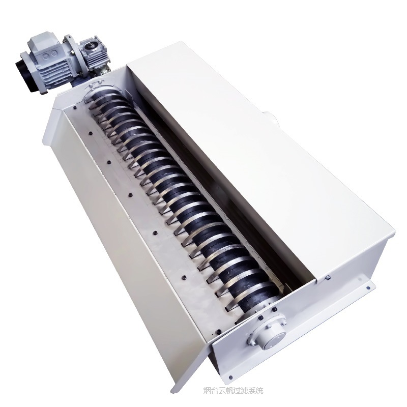 吸附钢屑的云帆rfcf齿型磁性分离器（量大优惠）