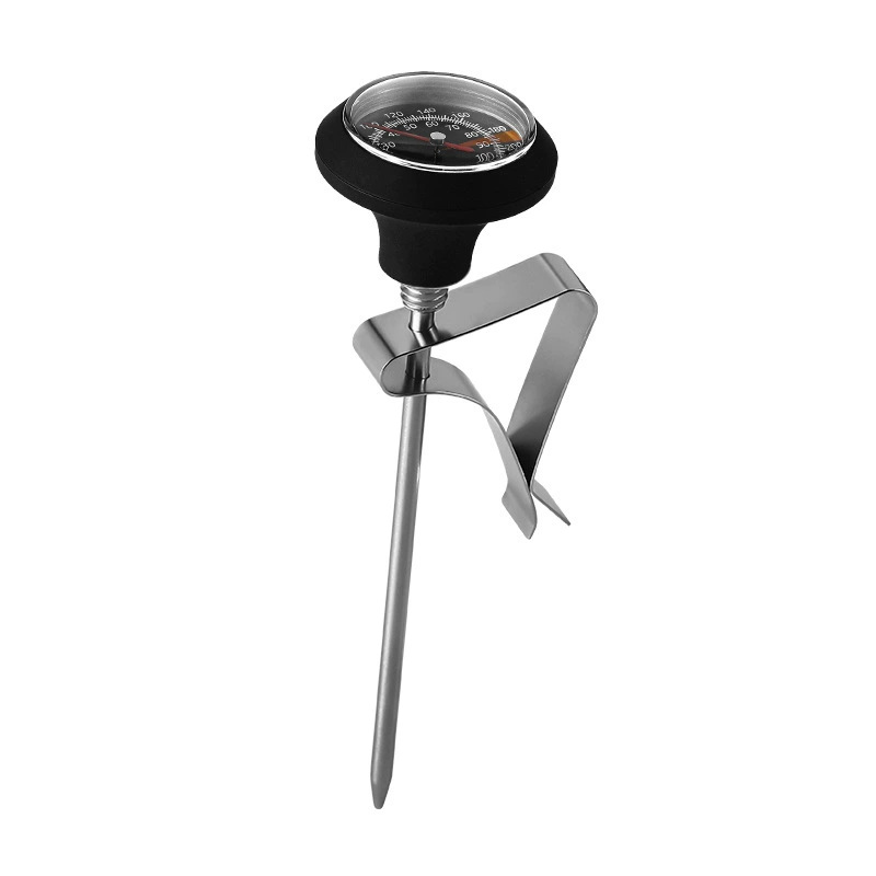 Bomber Coffee thermometer Bar Pulling Flower Tank Bubble Temperature Testing Temperature Terminal Symatic Handwriting Temperature Needle