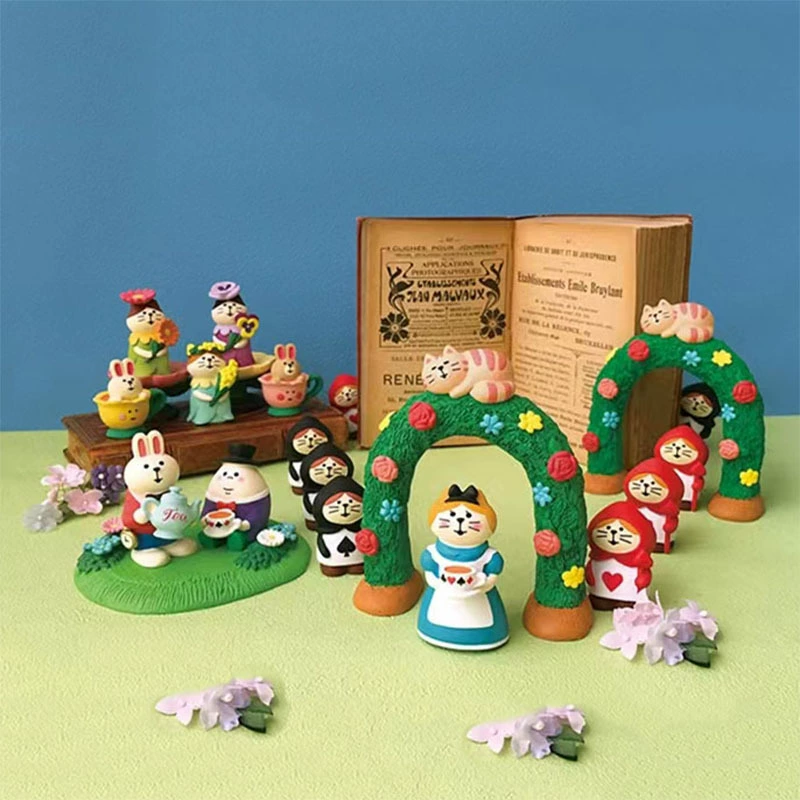 Украшения из смолы, японский кот, Королевство Алисы, ZAKKA, модные украшения ручной работы «сделай сам», оптовая продажа, маленькие украшения для рукоделия