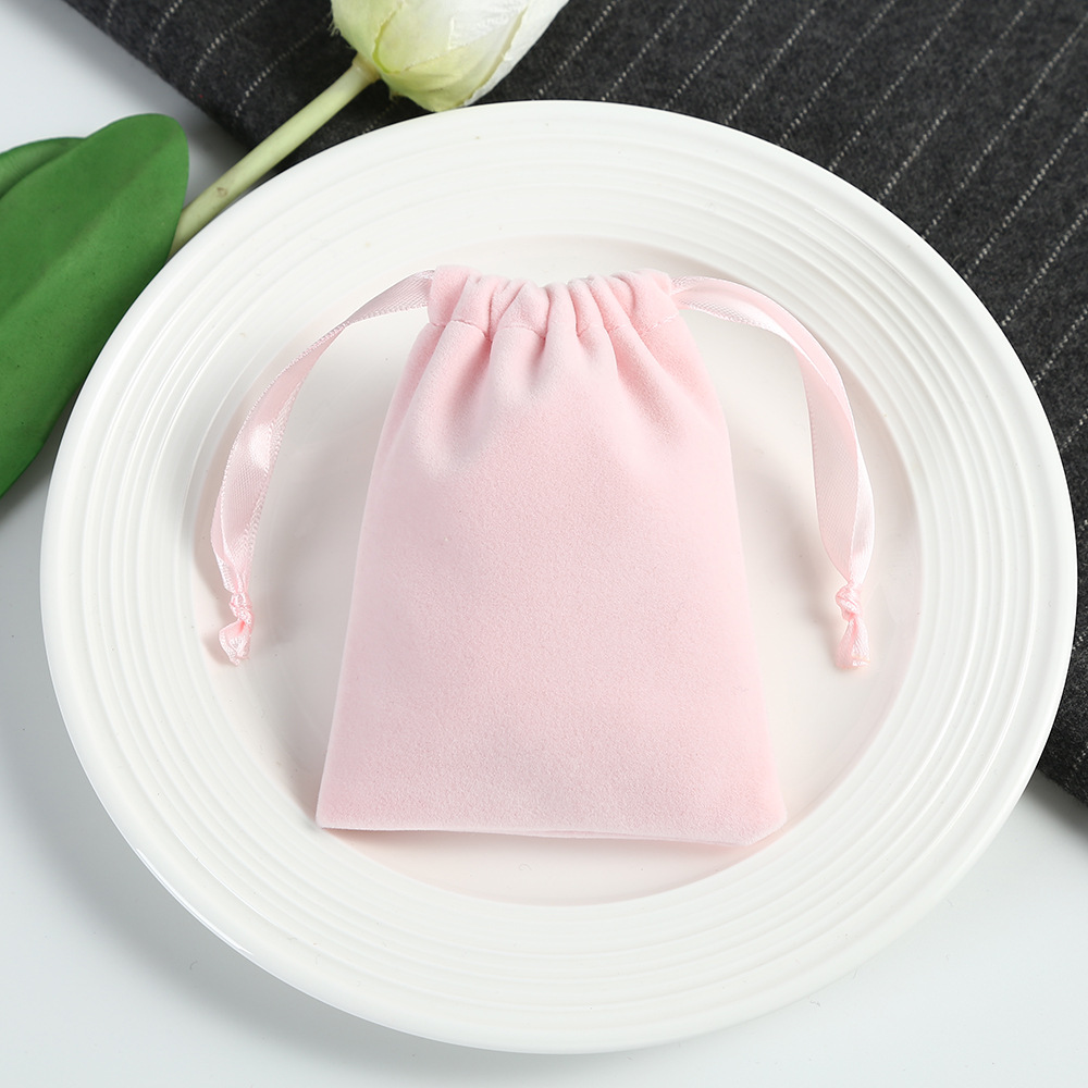 7g Weight Jewelry Packaging Bags Classification 1 Piece Quantity Daily Occasion Solid Color Pattern Simple Style Style 1 Piece Cloth Simple Style Daily Solid Color Jewelry Packaging Bags 8
