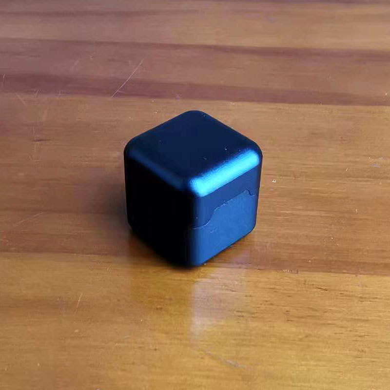 Cubierta inferior de aluminio R6 con caja de chocolate magnético billar Rod caja de almacenamiento de polvo de chocolate billar grapar polvo clip Snooker bolsillo de polvo de chocolate