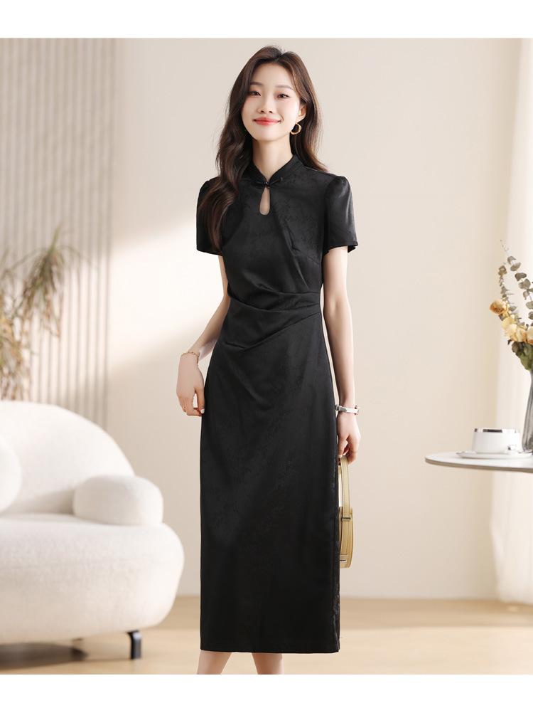 B6664 1810K VÁY ĐẦM LIỀN THÂN NỮ SHED)ST NGẮN TAY MÙA HÈ HỌA TIẾT HOA THỜI TRANG NỮ G05 SẢN PHẨM MỚI