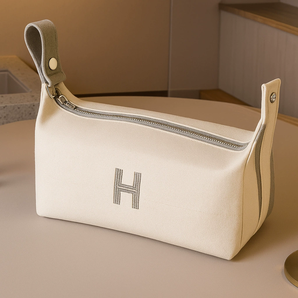 Модная холщовая косметичка Ins style, большая вместимость, для косметики и средств по уходу за кожей, дорожная сумка, сумка для ручной стирки