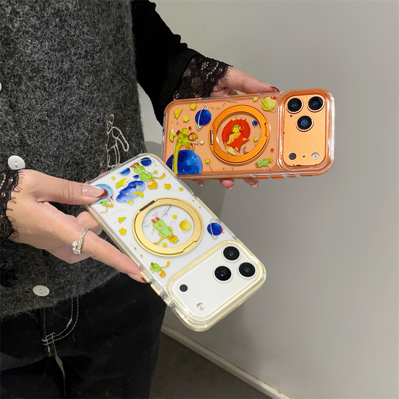 Sødt anime prins ræv telefoncover til iphone 17 16 pro max_voghion.com