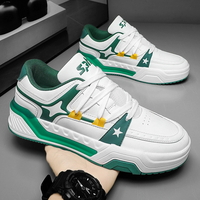 Белые кроссовки, тренд универсальные спортивные кроссовки платформа, маленький дизайн кроссовки