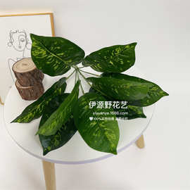 仿真植物把束过胶叶子绿植墙配装饰绿萝假花家居摆设室内拍照道具