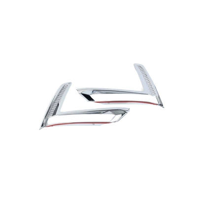corner protection car logo frame, Other Automotive Exterior Supplies - h-front-fog-lamp-cover-electroplating