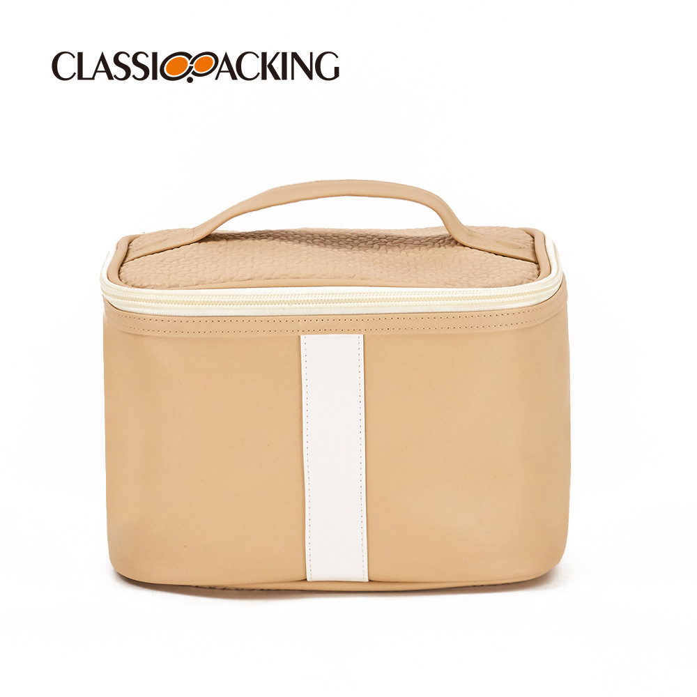 Bolsa de almacenamiento de estilo japonés ins bolsa de cosméticos de gran capacidad bolsa de lavado impermeable multifuncional Impresión de LOGOTIPO portátil