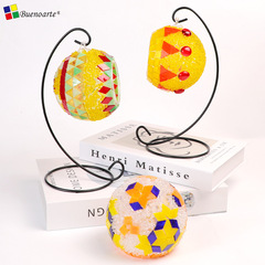 DIY Mosaic Pendant Lamp Kit Creative Parent-Child Interactive Craft Time-Killing Warm-Up Activity