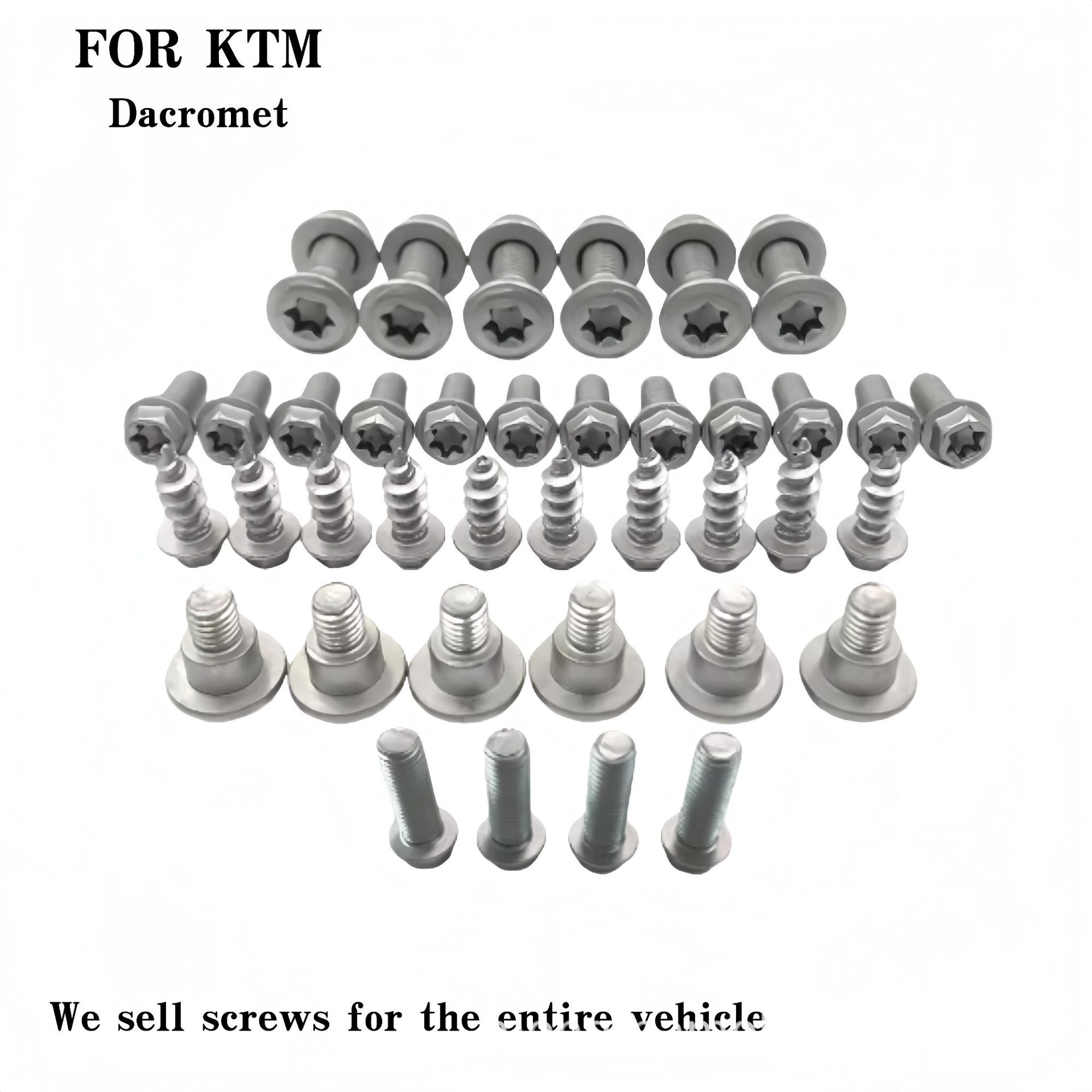 Suitable for Ktm Exc Sx Xcw Motorcycles, Mounting Screws, Chain Plate, Shock Absorber Appearance Parts Screws