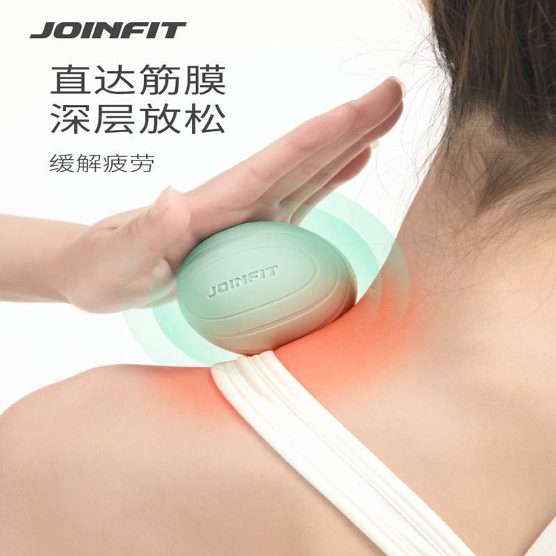 Joinfit筋膜球足底マッサージ球筋肉リラックス経膜球足底ヨガ首膜ピーナッツ球双球|undefined