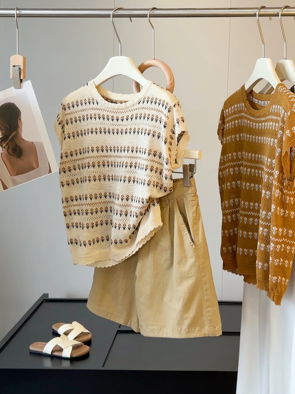 Bamboo silk knitted summer thin sweater
