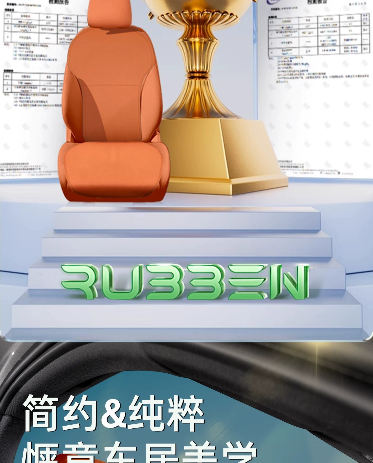Suitable for Ideal L6, L7, L8, and L9 models: breathable and ventilated car seat covers with original car patterned Nappa leather