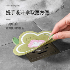 防臭地漏蓋防臭器廁所反味除臭密封蓋堵口衛生間下水道防返臭神器