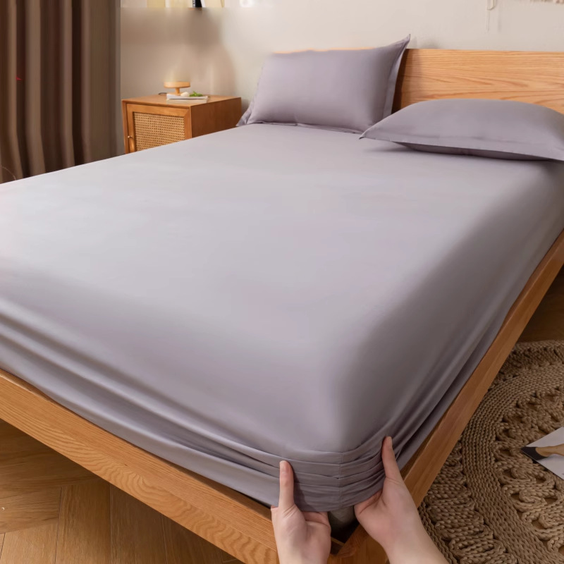 2025 nuevo estilo 100 funda de cama de algodón de una sola pieza funda protectora de colchón funda de cama de algodón 2