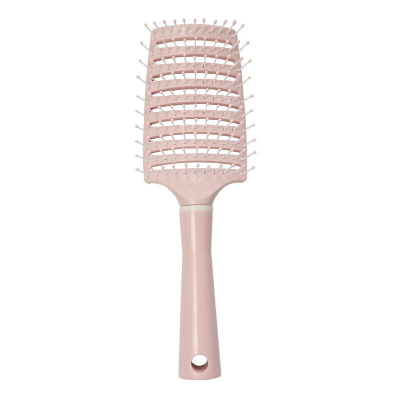 Fleeciness modelling ribs arc high parietal greater curvature comb female male curly hair comb ribs wide tine shunfa massage comb