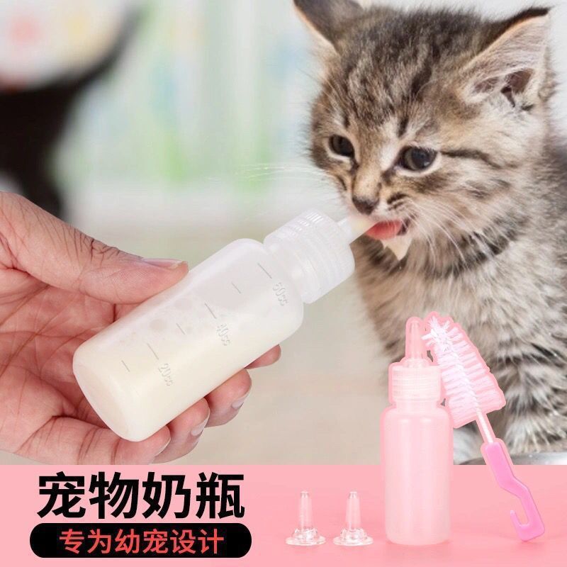 ペットボトル、子猫ボトル、猫ボトル、小さな子犬、新生児ミルク、猫と犬の授乳ボトル、ソフトおしゃぶり|undefined