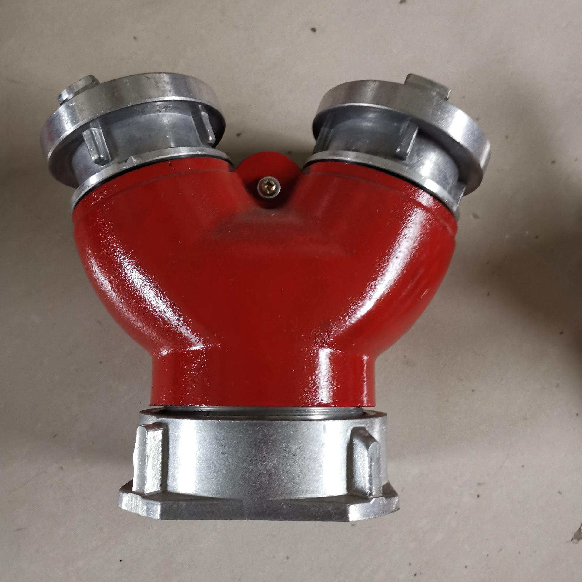 供应 消防车配件 集水器FJ100 高邮朝阳消防器材厂