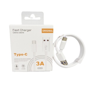 The new foot 3A mobile phone fast charging data line 1 m for Huawei Android Apple fast charging line charging data line