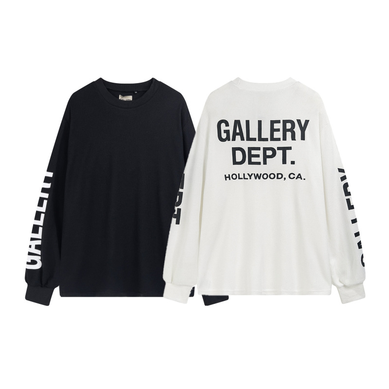 クロスボーダー卸売 GALLERY DEPT 落書きレターハイストリートパーカージャケットカップルスウェットシャツジャケットロングパンツ|undefined