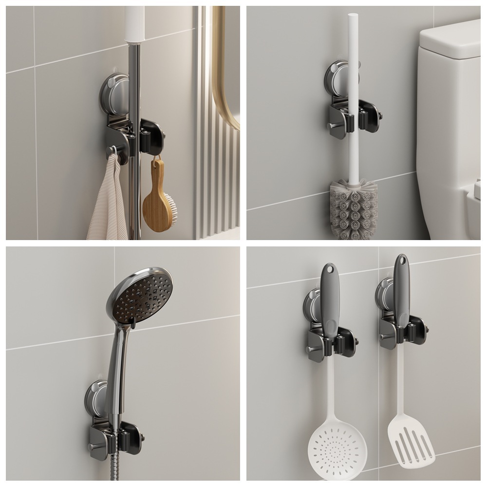Ventosas, traposas, clip de pared, traposas, ganchos de tela, abrazadera sin perforación, artefacto, sujetador de estante de cocina, baño