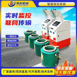 预应力智能张拉设备  桥梁钢绞线负弯矩张拉机一拖二千斤顶预应力