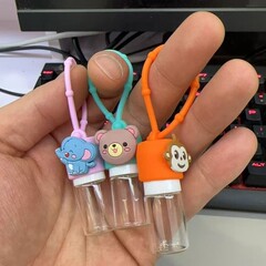 3ml 1.5mlエッセンシャルオイルボトルシリカゲルカバー赤ちゃんの蚊よけボールの小さな緑のビーズが蚊に刺されてかゆみを止める