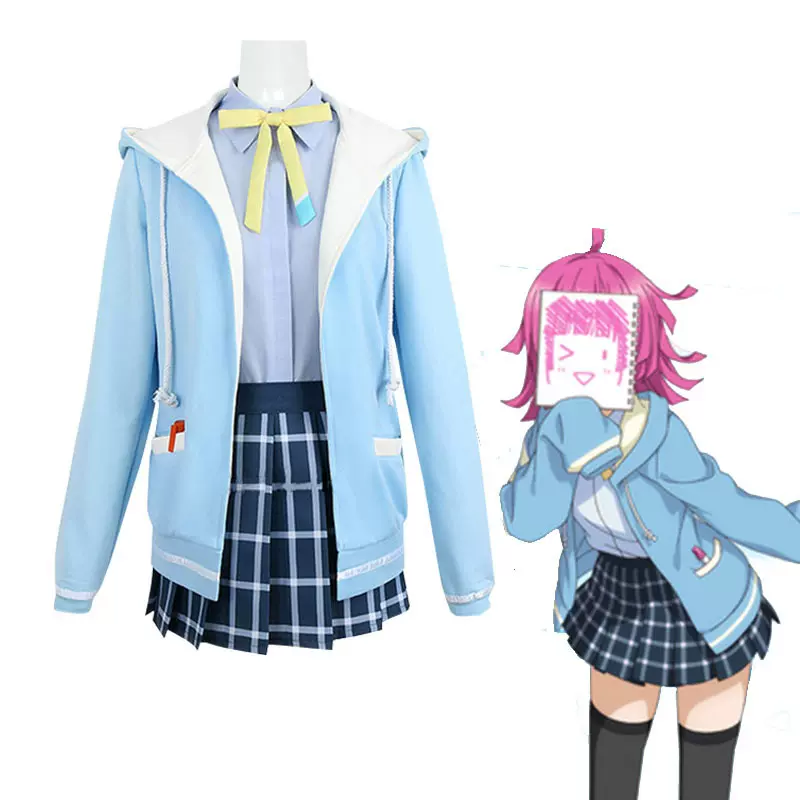 LoveLive虹咲学园偶像同好会COS服天王寺璃奈cosplay动漫角色扮演