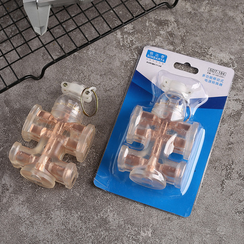 Plug strip 16 holes transparent drag socket high power strip wiring project construction site wireless plug board