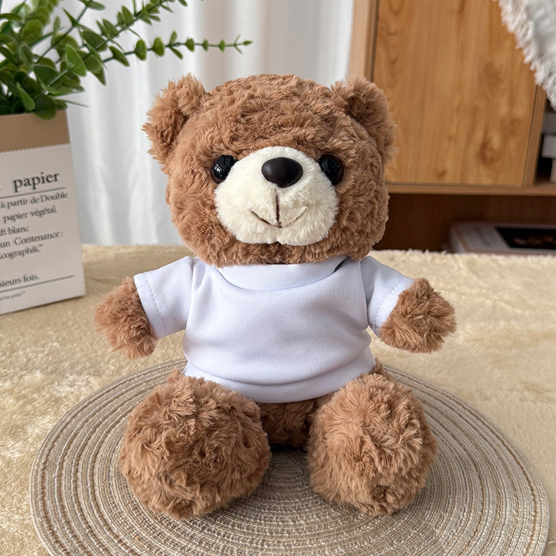 Transfronterizos Teddy Bear muñecas de peluche muñecas de tela regalo de graduación de chicas regalos de eventos logotipo imprimible