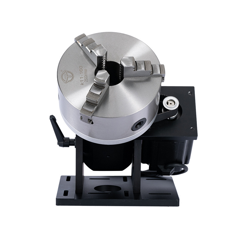 激光手持焊氩弧焊打标机电动旋转台精密转台自动环缝焊变位机粒情