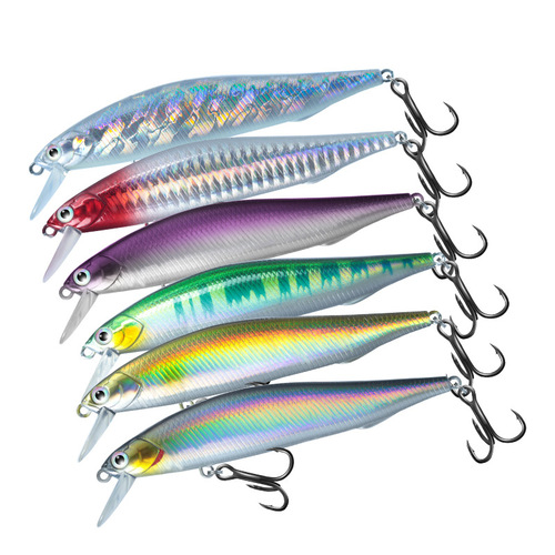 Full-water layer long-range submersible hard bait Minolulu fake bait dead fly system fake bait freshwater sea fishing tip batch