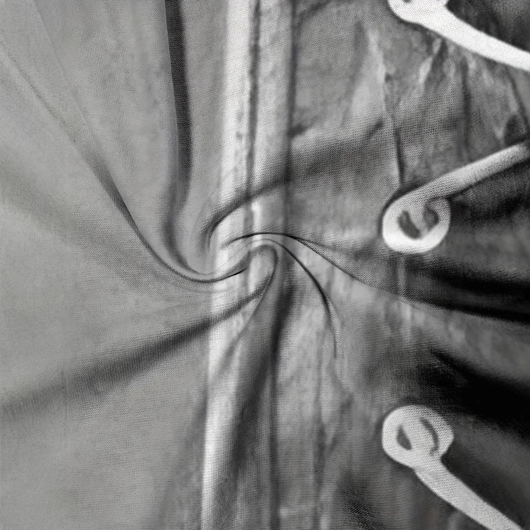 AliExpress europeo y americano venta caliente pseudo cordón decoración impresión 3D hombres verano suelto transpirable manga corta cuello redondo camiseta